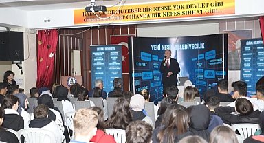 Bursa İnegöl'de Başkan Taban'dan Sağlık Meslek Lisesi öğrencilerine ziyaret