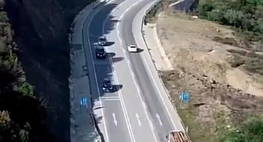 Bursa Jandarması havadan karadan denetimde... 50 sürücüye ihlalden ceza!
