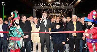 Bursa Kestel'de Ramazan sokağı açıldı