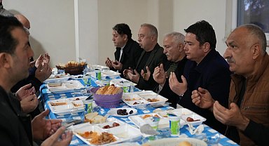 Bursa Osmangazi Güneybudaklar sakinleri ile oruç açtı