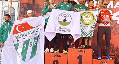 Bursa Osmangazi maratonda zirvede