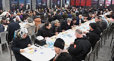 Bursa Osmangazi'de sofra bereketi