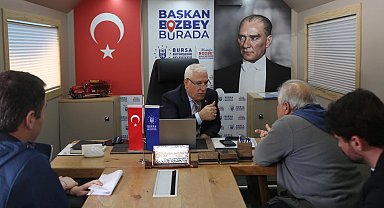Bursa'da Başkan Bozbey makamını Hamitler'e taşıdı