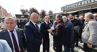 Çayırovalılar bayramlaştı