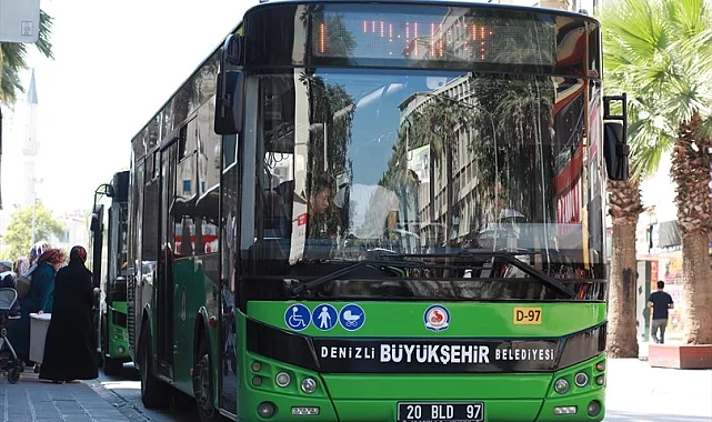 Denizli Büyükşehir Belediyesi'nden toplu ulaşımda yeni dönem