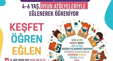 Denizli Büyükşehir'den çocuklara özel atölyeler