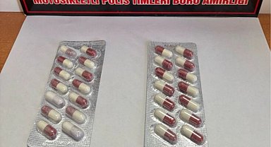 Edirne Keşan'da sentetik ecza ele geçirildi