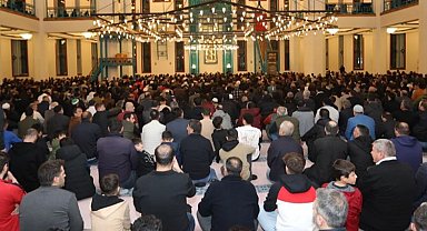 Hafız Adem Bilgetay, Kadir Gecesinde İnegöllülerle buluştu