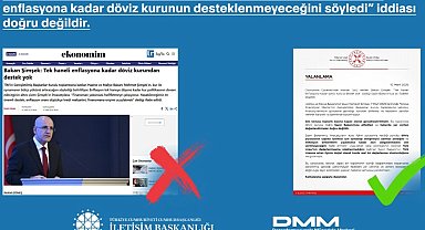 İletişim'den enflasyon ve döviz kuru açıklaması