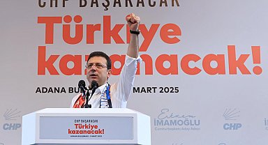 İmamoğlu büyük yolculukta Adana'da