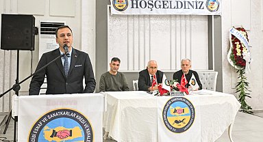 İzmir Bornova'da Başkan Eşki'den esnafa tam destek mesajı