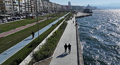 İzmir Kordon hem güvenli, hem daha yeşil