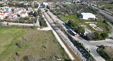 İzmir Yarımada'da dereler ıslah edildi