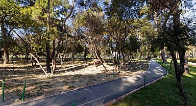 İzmir'de Hasanağa Bahçesi daha yeşil