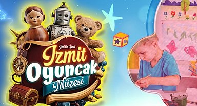 İzmit'te Oyuncak Müzesi'nin renkli atölyeleri sürüyor