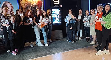 Kadın gazetecilere özel film gösterimi düzenlendi