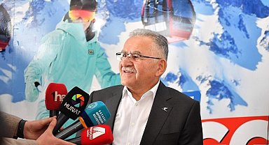 Kayak tutkunları Erciyes'te buluşuyor