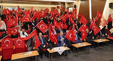 Kayseri Talas'ta İstiklal Marşı etkinliği