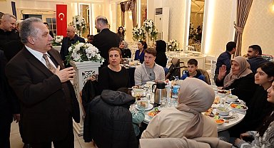 Kayseri Talas'tan şehit ailelerine iftar
