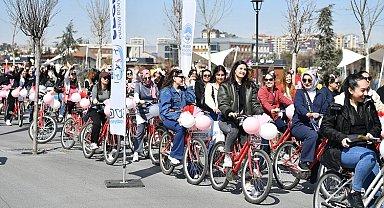 Kayserili kadınlara bisiklet turu