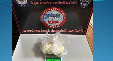 Keşan'da uyuşturucu operasyonu... Teyze ve yeğen yakalandı