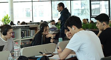 Kocaeli'de Millet Kütüphanesi'nin kapasitesi artırıldı