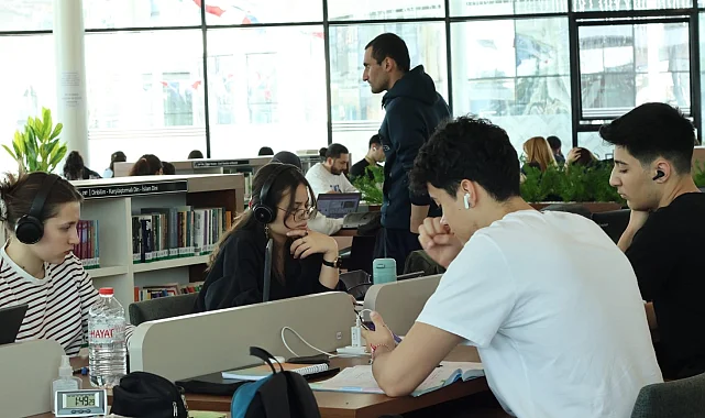 Kocaeli'de Millet Kütüphanesi'nin kapasitesi artırıldı