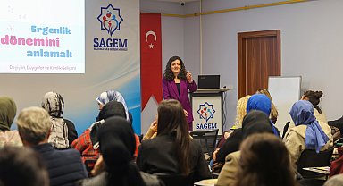Konya Selçuklu'da SAGEM'den 'ergenlik' semineri