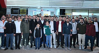 Konya'da Çalışan Gençlik Meclisi üyeleri sahurda bir araya geldi