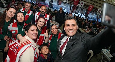 Manisa'da iftar sofrası doldu taştı!