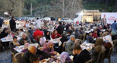 Muğla Dalaman'da binlerce kişi iftar sofrasında buluştu