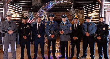 New Jersey Eyalet Polisi, 'Hilal Aydınlatma Töreni'ne katıldı