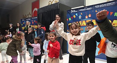 Ramazan etkinliğinde çocuklar doyasıya eğlendi!