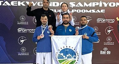 Sakaryalı taekwondocular Antalya'da doludizgin