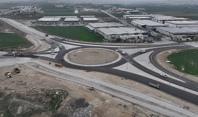 Sanayi Sitesi kavşağı artık daha güvenli