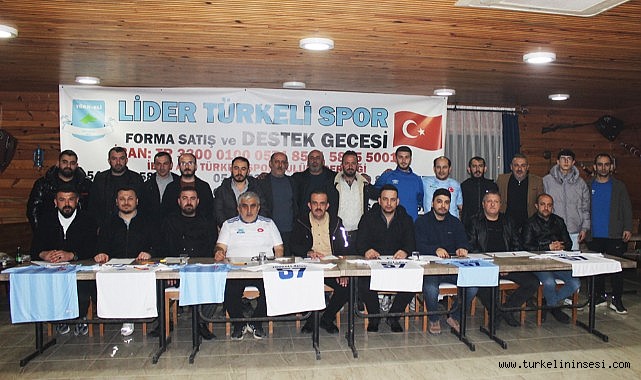 Türkelispor'a Destek Gecesi düzenlendi