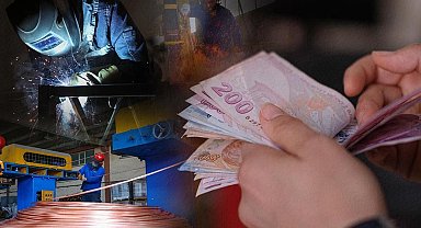 Ücretli çalışanlar aylık ve yıllık artışta