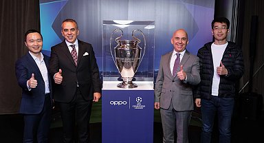 UEFA kupası OPPO lansmanı için Türkiye'ye geldi