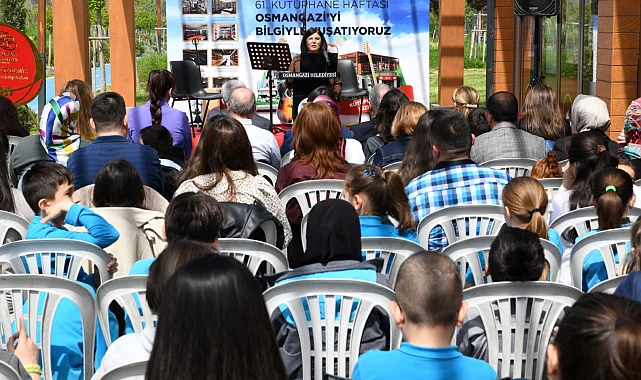 61. Kütüphane Haftası Bursa Osmangazi'de kutlandı