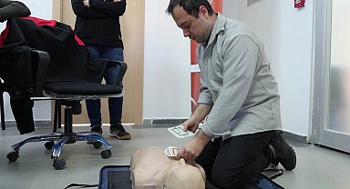Ankara Keçiören'de 'Afet Müdahale'ye ilk yardım eğitimi