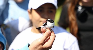 Bilim Köyü'nde kuş halkalama eğitimi verildi