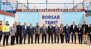 Bozüyük OSB'de modern su deposu ve terfi binası açıldı