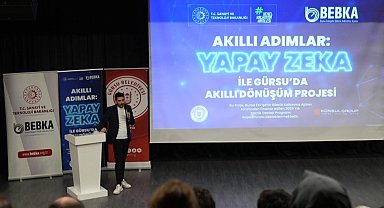 Bursa Gürsu'da akıllı dönüşüm yapay zeka ile başladı