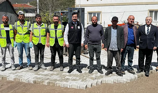 Bursa Yenişehir'de Ercan Özel sahada! Burcun'un yolları yenileniyor