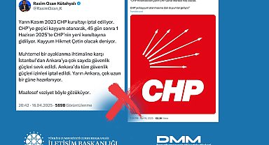 'CHP'ye kayyum atanıyor' iddiaları manipülasyon!