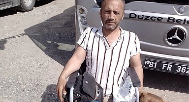 Düzce'de engelli bireyin acı sonu!