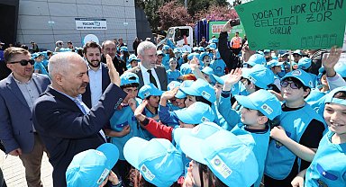 Gebze'de öğrencilerden 'Sıfır Atık'a destek yürüyüşü