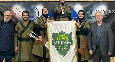 Geleneksel okçulukta zirve; Meram Belediyespor'un