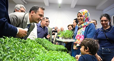 İzmir Bornova'da 400 bin fide toprakla buluşuyor