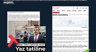 MEB : Yaz tatili erkene çekilmedi!